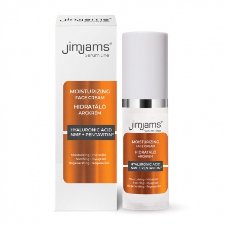 JimJams Serum Line Hidratáló arckrém hialuronnal, 30ml