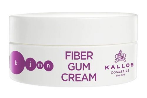 Kallos KJMN Fiber Gum hajformázó krém, 100 ml