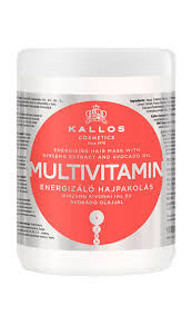 Kallos KJMN energizáló hajpakolás multivitaminnal, 1 l