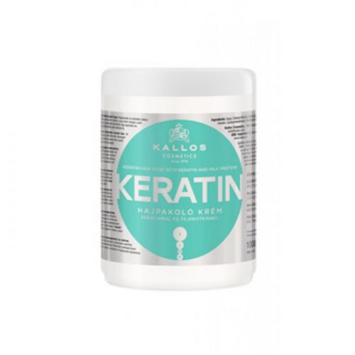 Kallos KJMN keratin hajpakolás keratinnal és tejproteinnel, 1 l