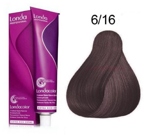 Londa Color krémhajfesték 60 ml, 6/16