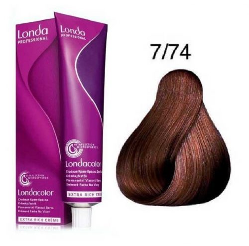 Londa Color krémhajfesték 60 ml, 7/74