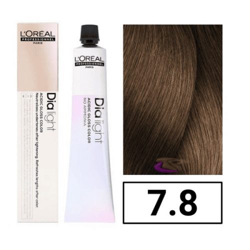 Loreal Dialight hajszínező 7.8