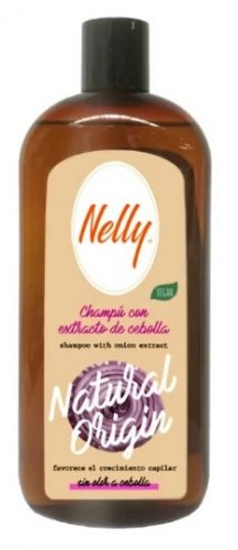 Nelly Natural Origin tisztító sampon fokhagyma kivonattal, vegán, 400 ml