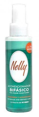 Nelly kétfázisú instant kondicionáló göndör hajra, 100 ml