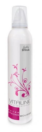 Lady Stella Vitaline Pink extra erős hajformázó hab, 300 ml