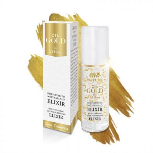 Golden Green Nature 24K Gold bőrfiatalító mélytápláló elixír, 30 ml