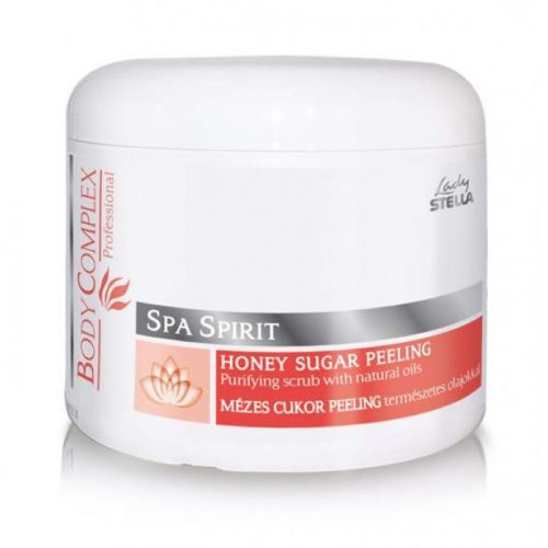 Lady Stella Body Complex Spa Spirit mézes cukor mélytisztító, hámeltávolító peeling, 500 g