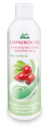 Lady Stella csipkebogyó gyantázás utáni tisztító olaj béta karotinnal, 250 ml