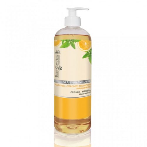 Lady Stella Spa Spirit Wellness narancs és citromfű masszázsolaj, 1 l