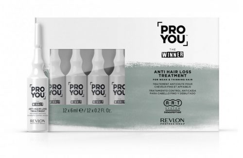 Revlon Pro You The Winner hajhullás elleni ampulla, 12x6 ml