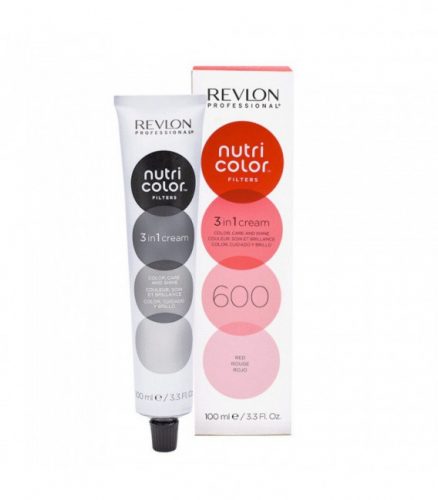 Revlon Nutri Color Creme színező hajpakolás 600 Piros, 100 ml