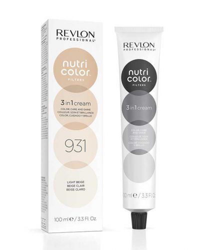 Revlon Nutri Color Creme színező hajpakolás 931 Világos bézs, 100 ml