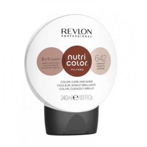 Revlon Nutri Color Creme színező hajpakolás 642 Gesztenye, 240 ml