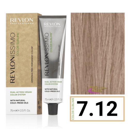 Revlon Color Sublime ammóniamentes hajfesték 7.12