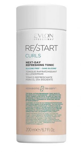 Revlon Restart Curls Next Day frissítő tonik göndör hajra, 200 ml