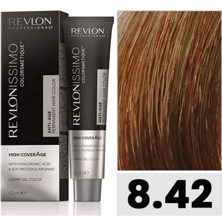 Revlon Professional Revlonissimo High Coverage hajfesték 8.42