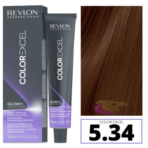 Revlon Color Excel Glowin System hajszínező 5.34