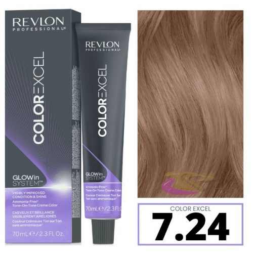 Revlon Color Excel Glowin System hajszínező 7.24