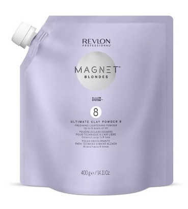 Revlon Magnet Blondes szabadkezes agyagos szőkítőpor 8 árnyalat világosítás, 400 g