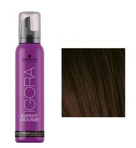 Schwarzkopf Igora Expert Mousse hajszínező hab, 100 ml 4-68