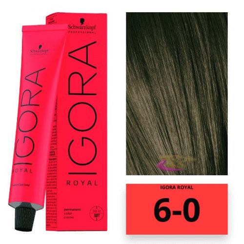 Schwarzkopf Igora Royal hajfesték 6-0