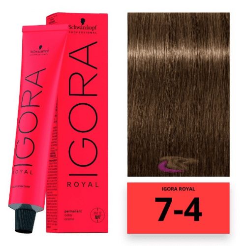 Schwarzkopf Igora Royal hajfesték 7-4