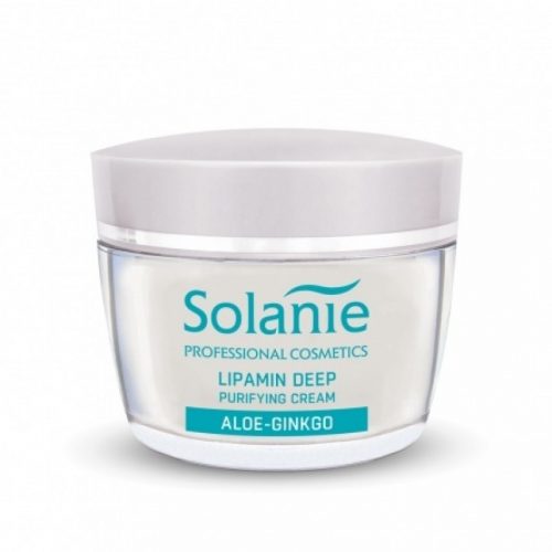 Solanie Aloe Gingko Lipamin mélytisztító krém, 50 ml