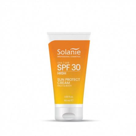 Solanie napozó krém arcra és testre SPF30, 50 ml