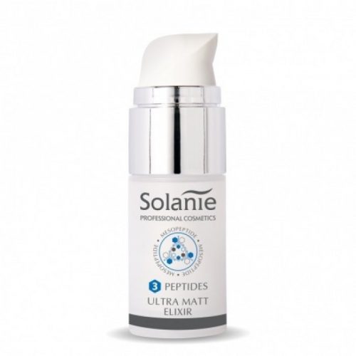 Solanie Ultra Matt 3 Peptides mattító elixír, 15 ml