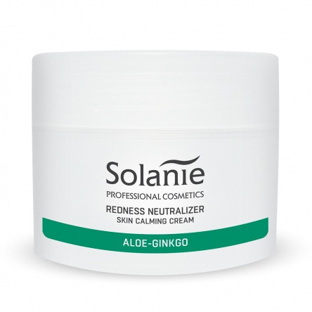 Solanie Aloe Ginkgo Antirosacea bőrnyugtató krém, 100 ml