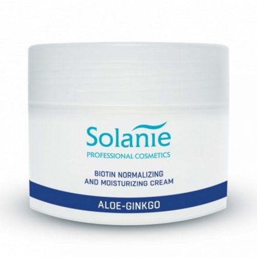 Solanie Aloe Gingko Biotin normalizáló és hidratáló krém, 250 ml