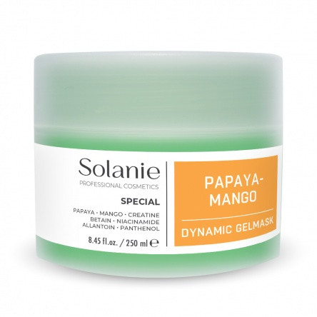 Solanie papaya mangó dinamizáló gélmaszk, 250 ml