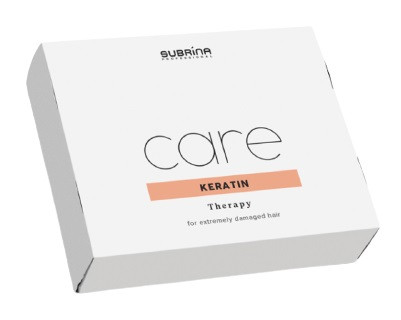 Subrina Care Keratin Therapy ampulla károsodott hajra, 6x10 ml