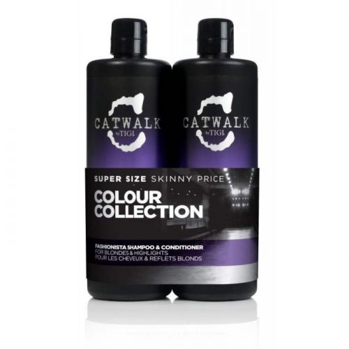 Tigi Catwalk Fashionista Duo sampon+kondicionáló szőke hajra, 2x750 ml