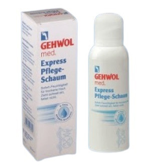 Gehwol Med Express hidratáló hab, 300 ml