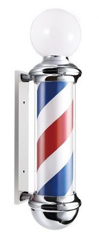 Hardel Dagwo forgó Barber Pole lámpa RZHA002