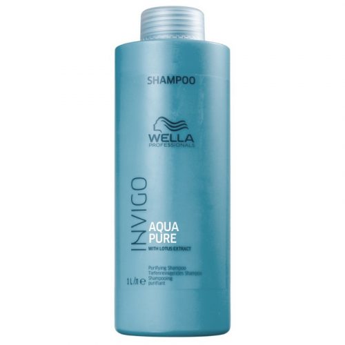 Wella Professionals Invigo Aqua Pure tisztító sampon, 1 l