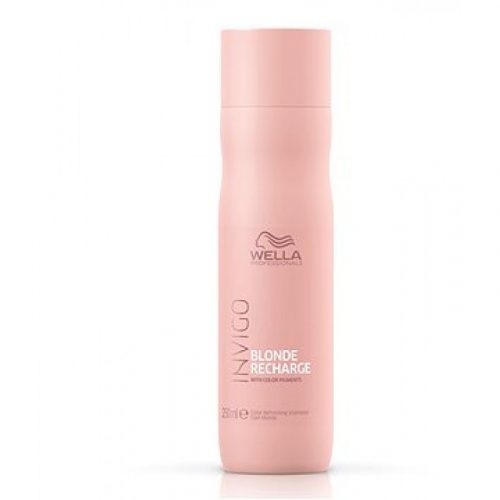 Wella Professionals Invigo Recharge Cool Blonde sampon hideg szőke hajra, 250 ml