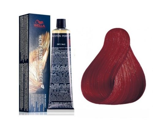 Wella Professional Koleston Perfect Vibrant Red P5 krémhajfesték, 66/46