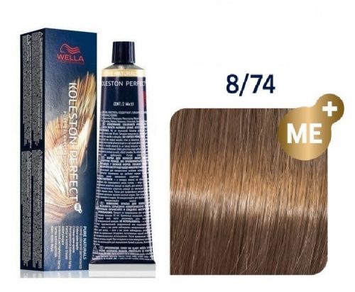 Wella Professional Koleston Perfect Me+ krémhajfesték, 8/74