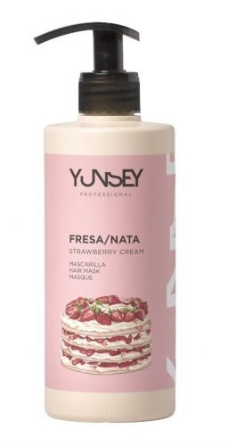 Yunsey Neutral aromás balzsamos hajpakolás, Krémes eper, 400 ml