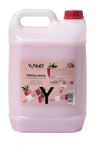 Yunsey Neutral sampon krémes eper illattal, 5 l