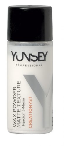 Yunsey Wax Powder modellformázó extra erős tartású matt por haj wax, 20 g