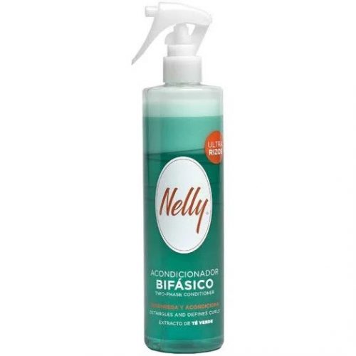 Nelly kétfázisú instant hajkondicionáló göndör hajra, 400 ml