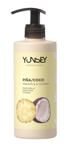 Yunsey Neutral aromás balzsamos hajpakolás, Ananász és kókusz, 400 ml