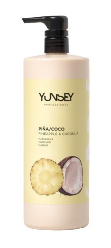 Yunsey Neutral aromás balzsamos hajpakolás, Ananász és kókusz, 1 l